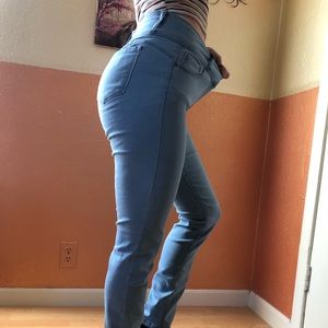 COPY - Light blue wax jeans!